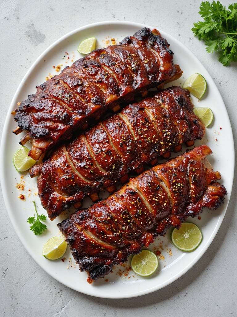 spicy tangy chipotle lime ribs