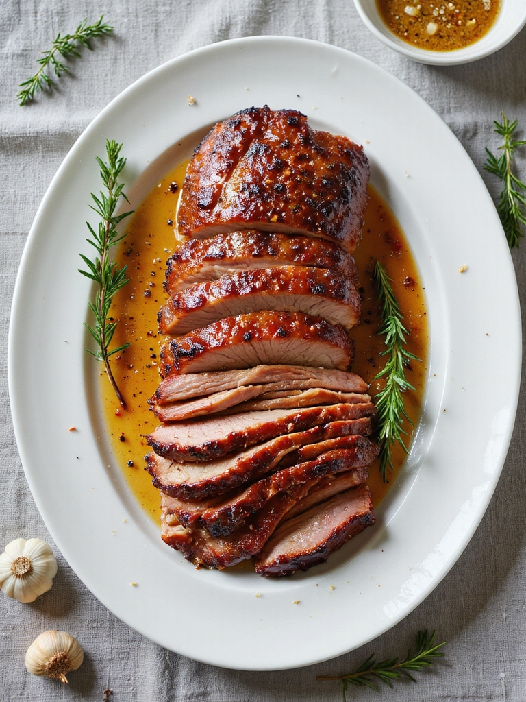 sweet and savory pork