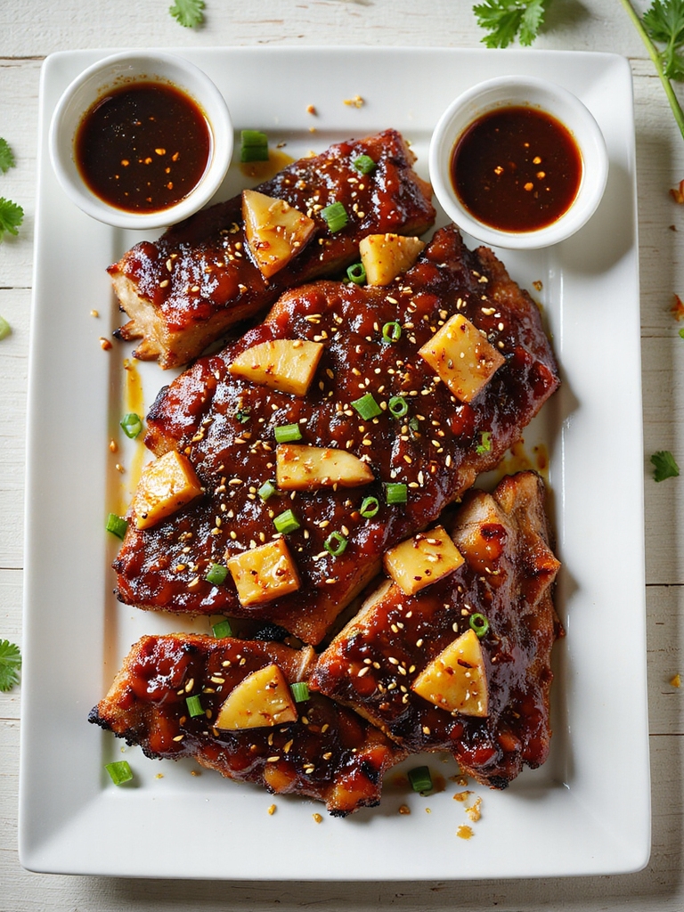 sweet and savory ribs
