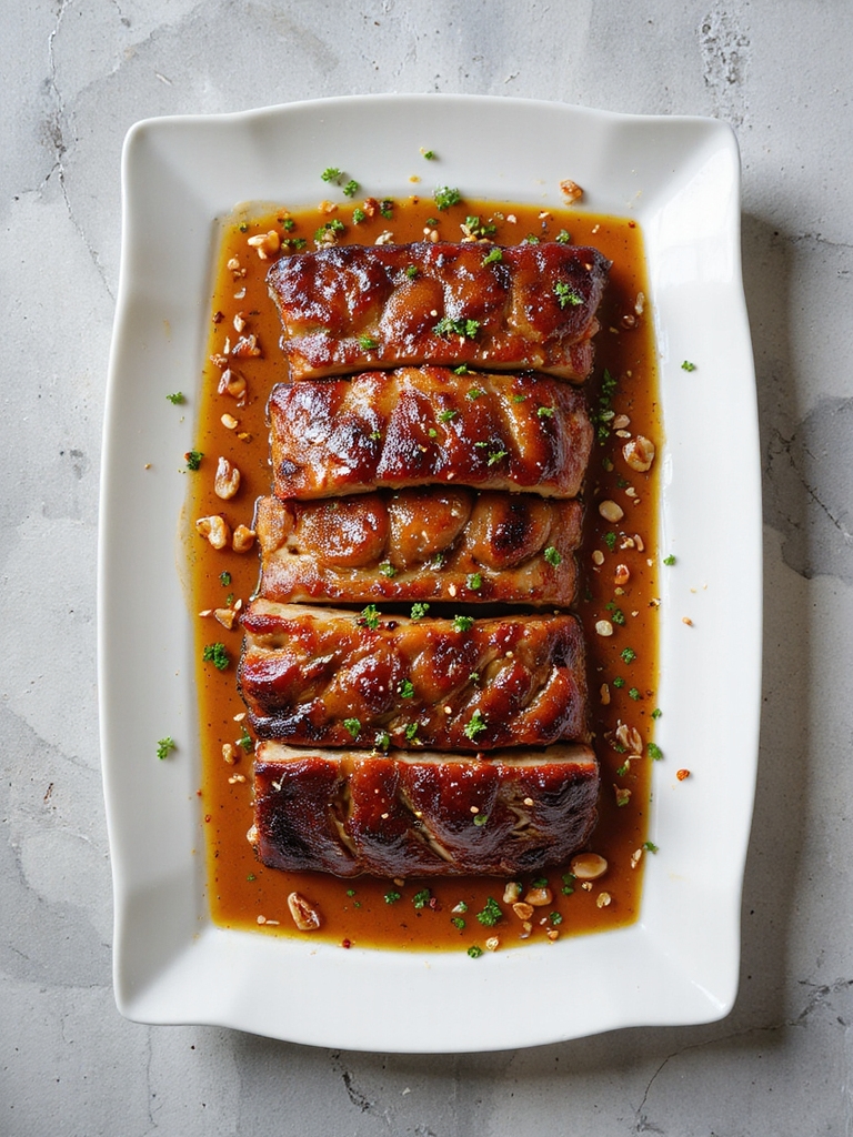 sweet and savory ribs