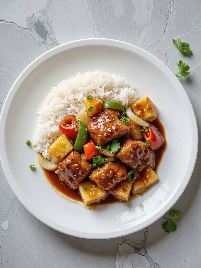 sweet and sour dish