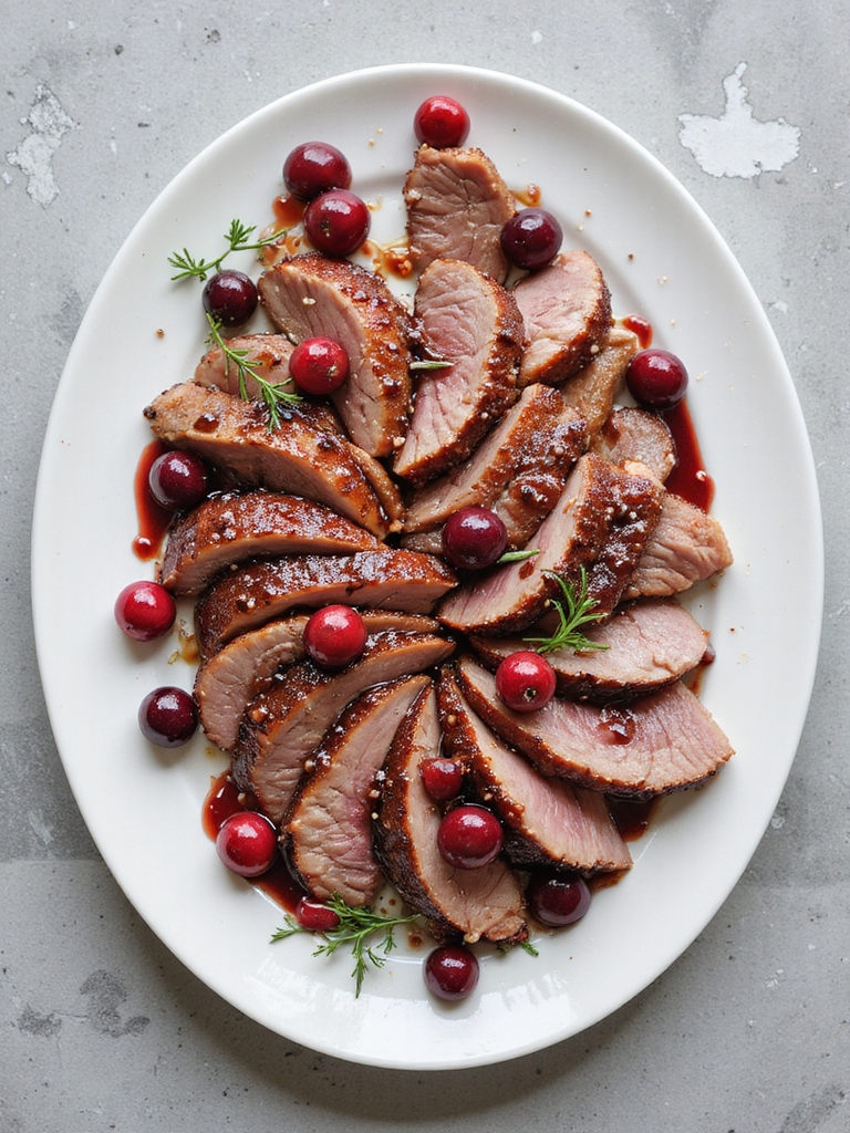 sweet and tangy pork glaze