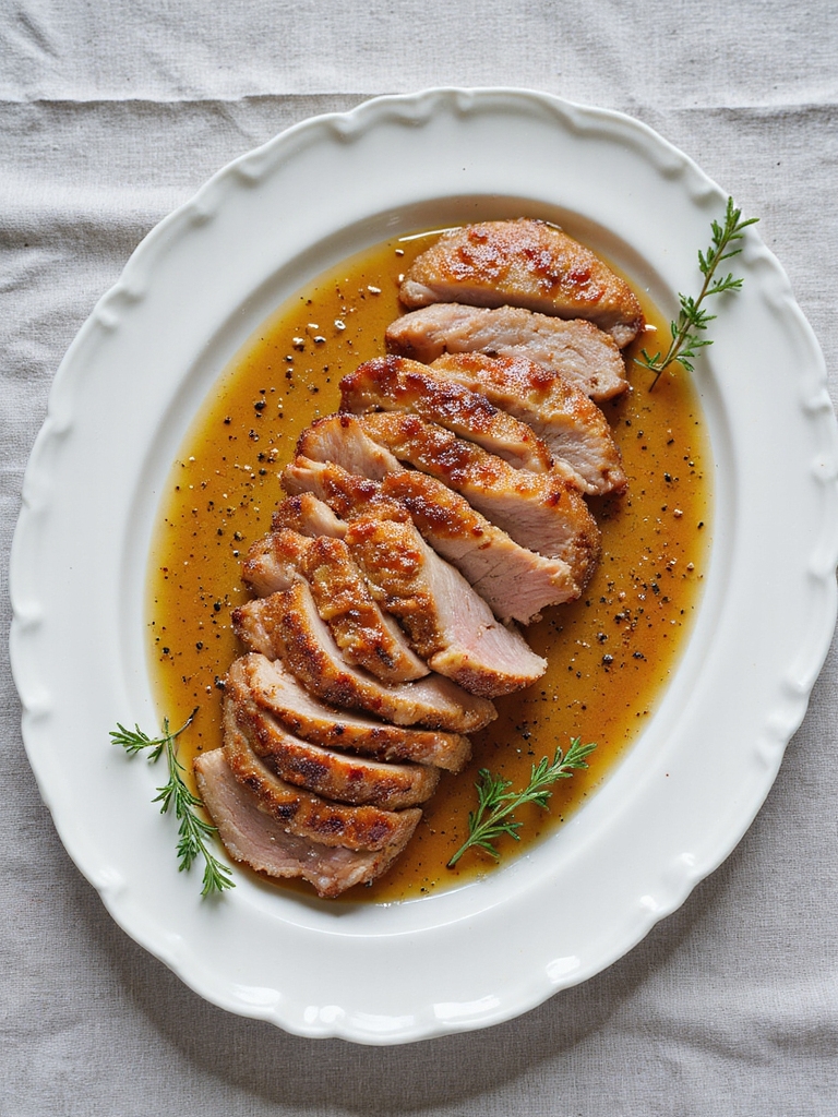 sweet and tangy pork loin