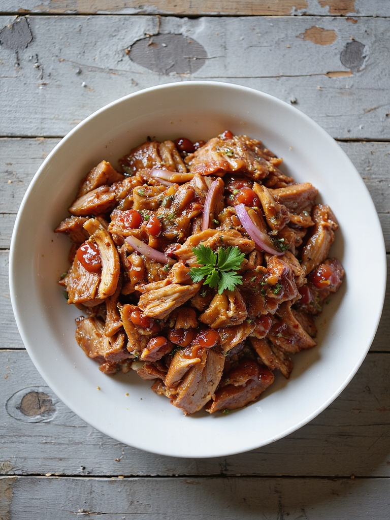 tangy carolina style pulled pork