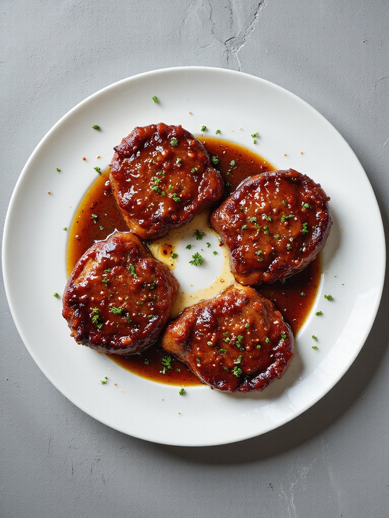tender bbq pork chops