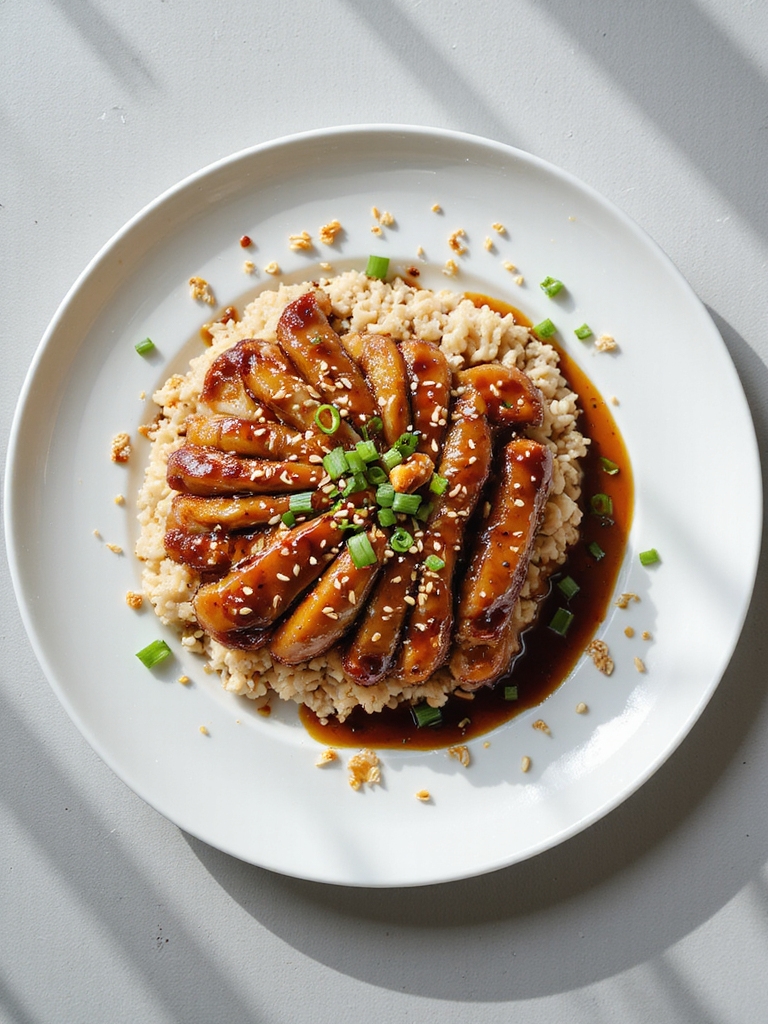 teriyaki chicken with sesame