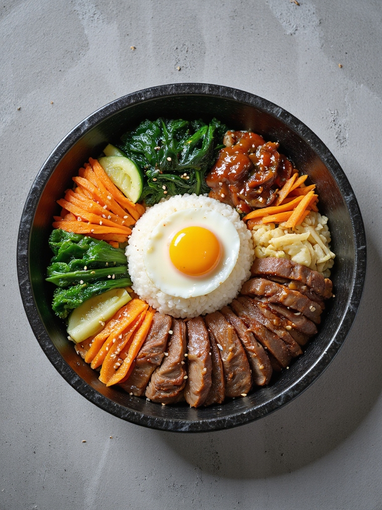 vibrant mixed rice dish