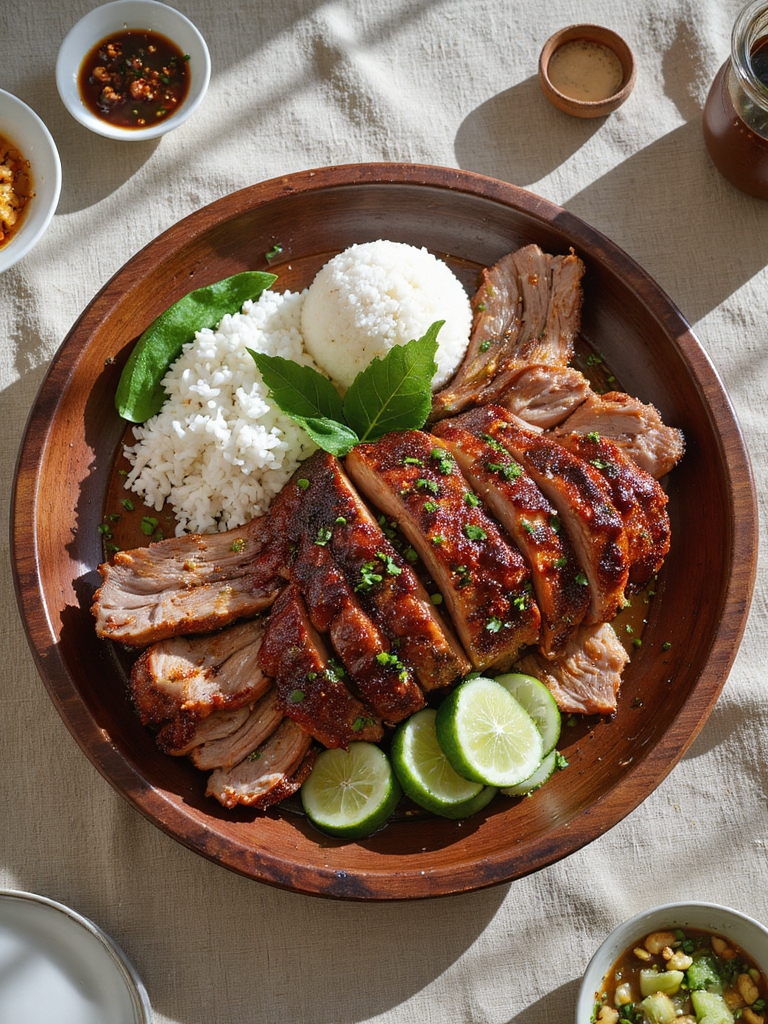 whole pig roast preparation