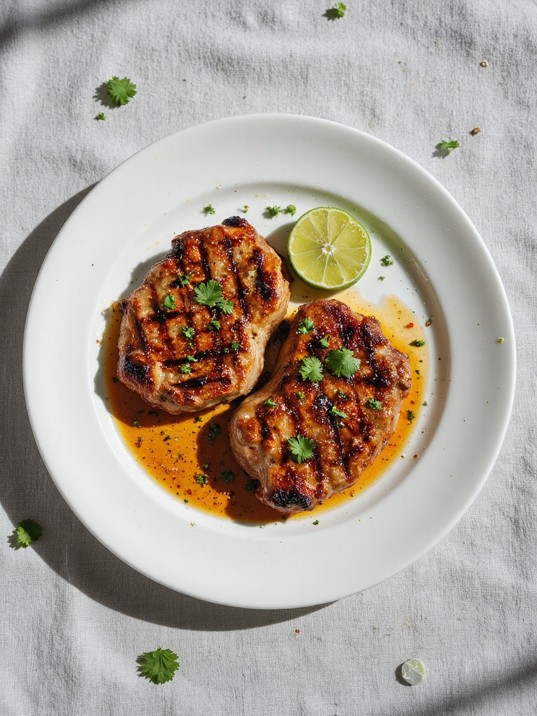 zesty grilled pork chops