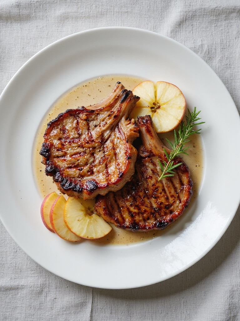 apple cider marinated pork