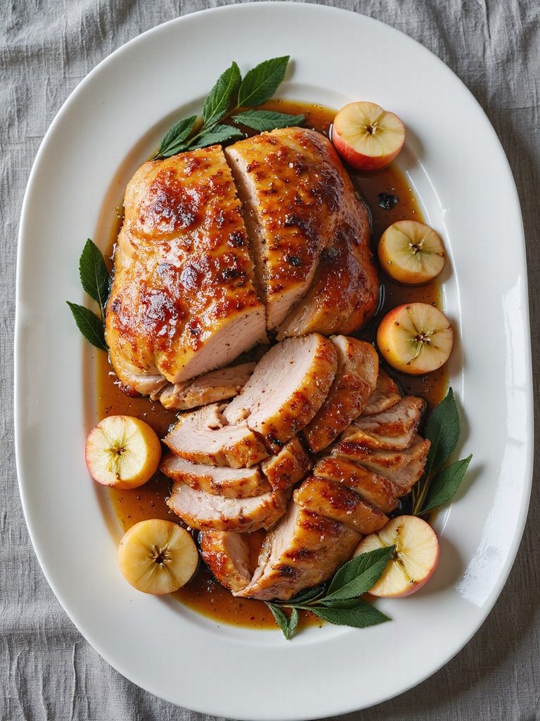 aromatic slow cooked turkey breast