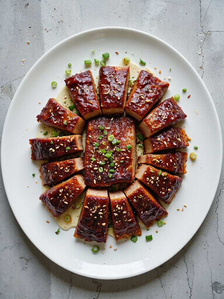 asian five spice pork ribs
