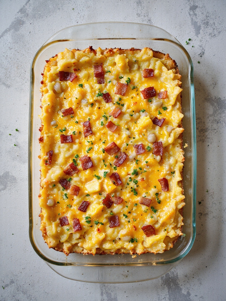 bacon potato breakfast casserole