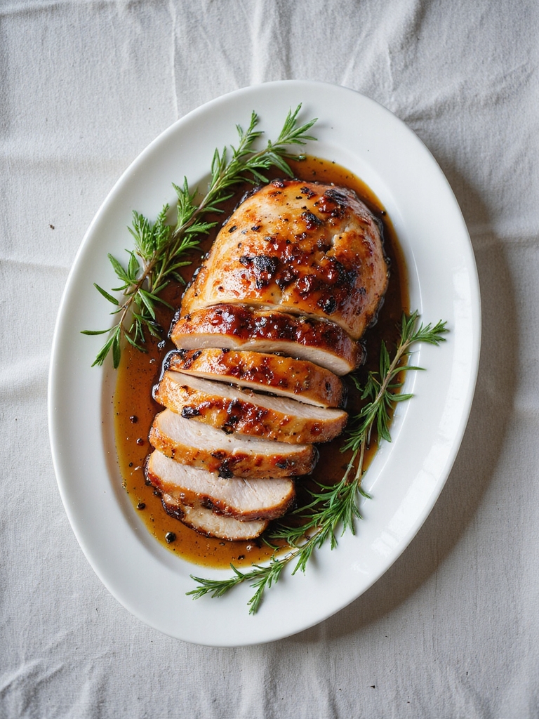 balsamic glazed turkey breast