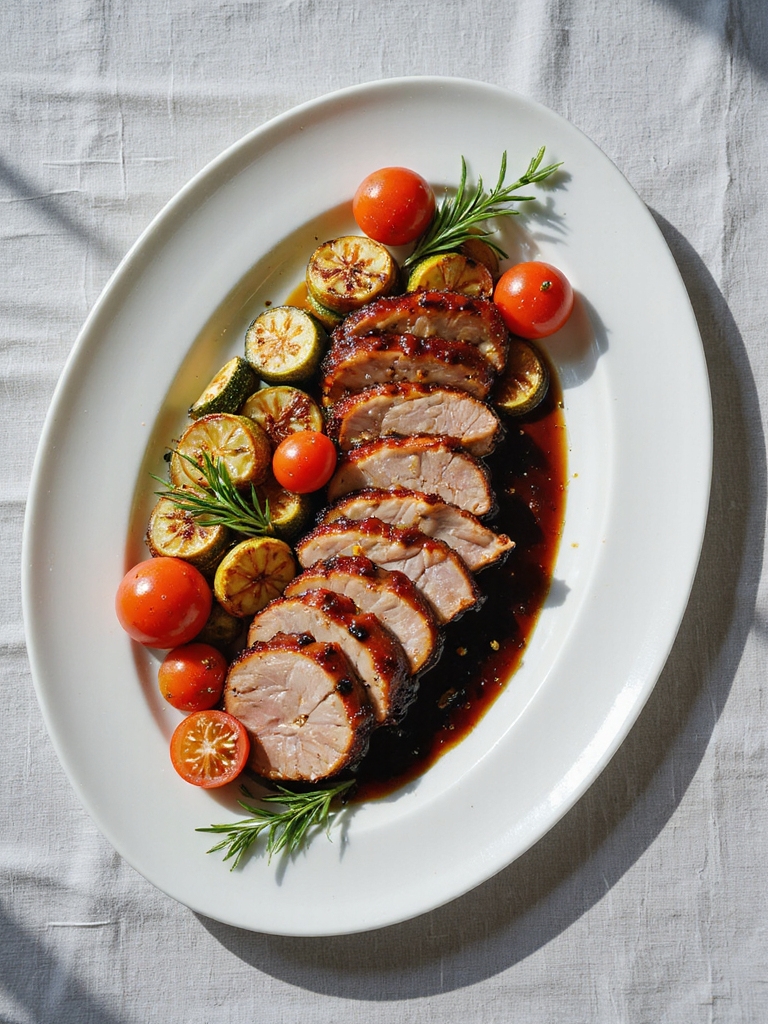 balsamic pork loin recipe