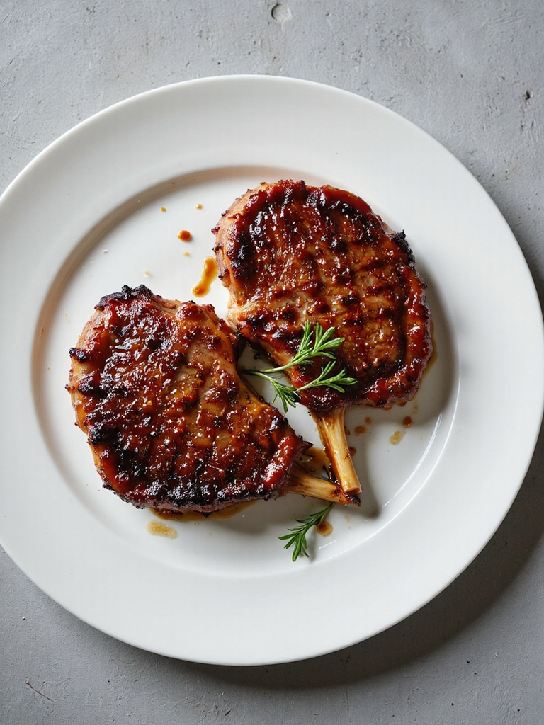 bbq smoked pork chop recipe