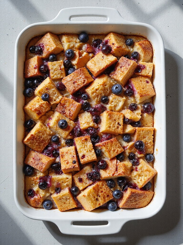 blueberry french toast casserole