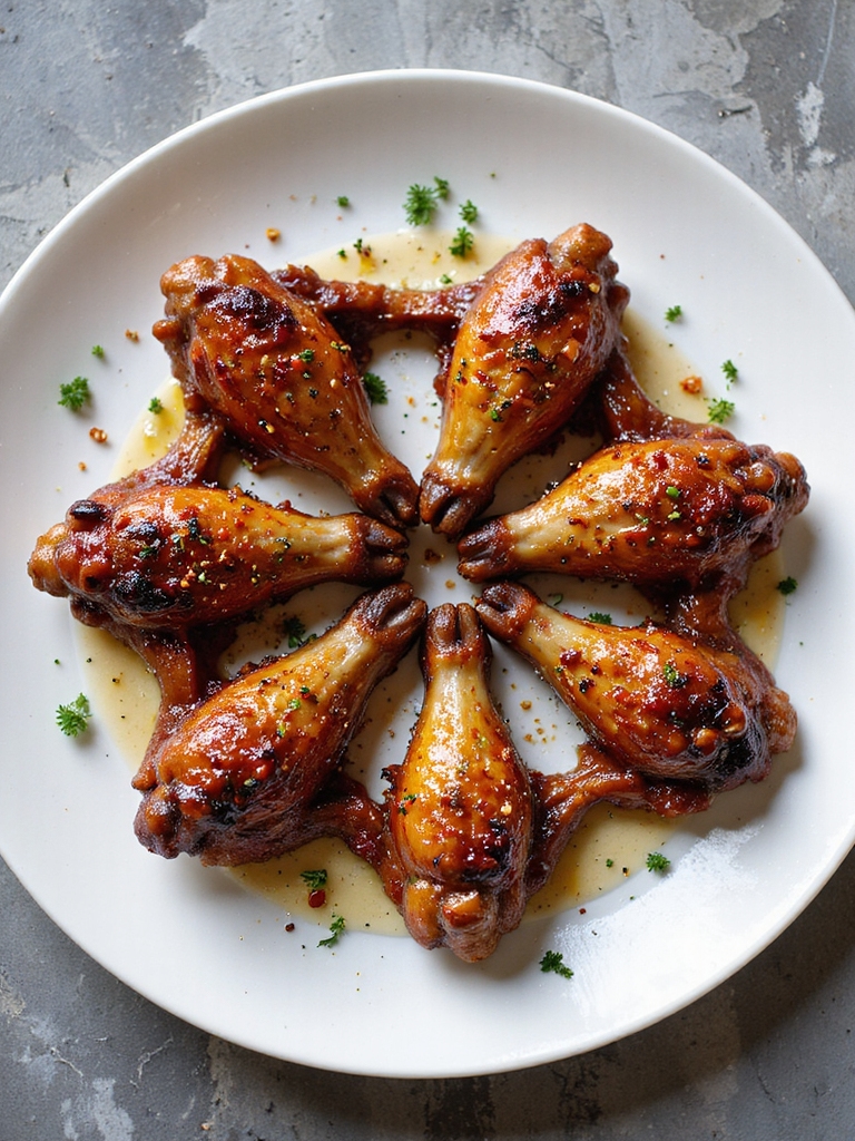 boldly seasoned turkey wings
