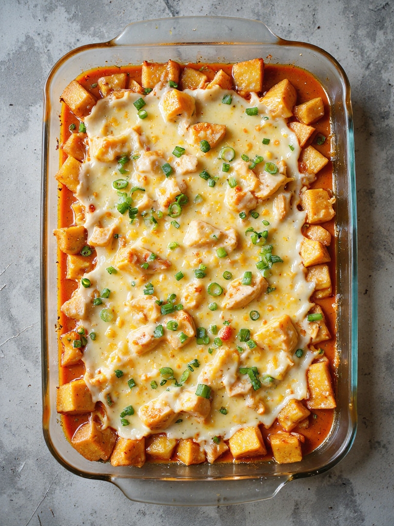 buffalo ranch chicken casserole