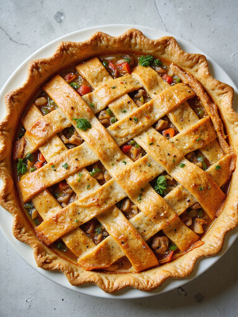 cajun chicken pot pie