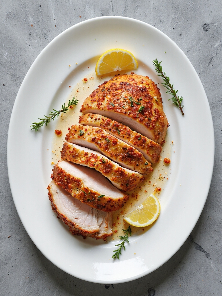 cajun spiced turkey breast delight