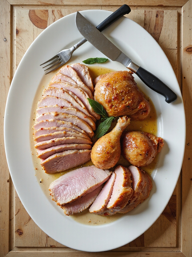 carve smoked turkey efficiently