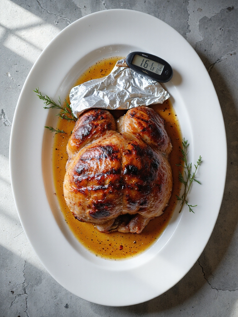 check temperature rest turkey