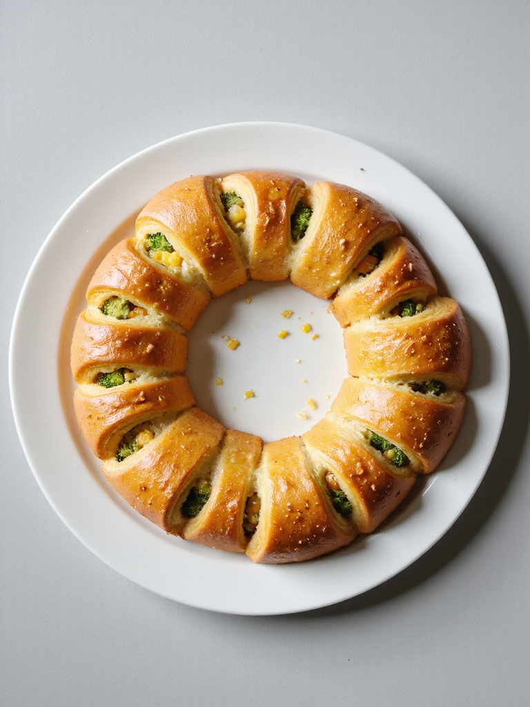 cheesy chicken broccoli crescent bakes