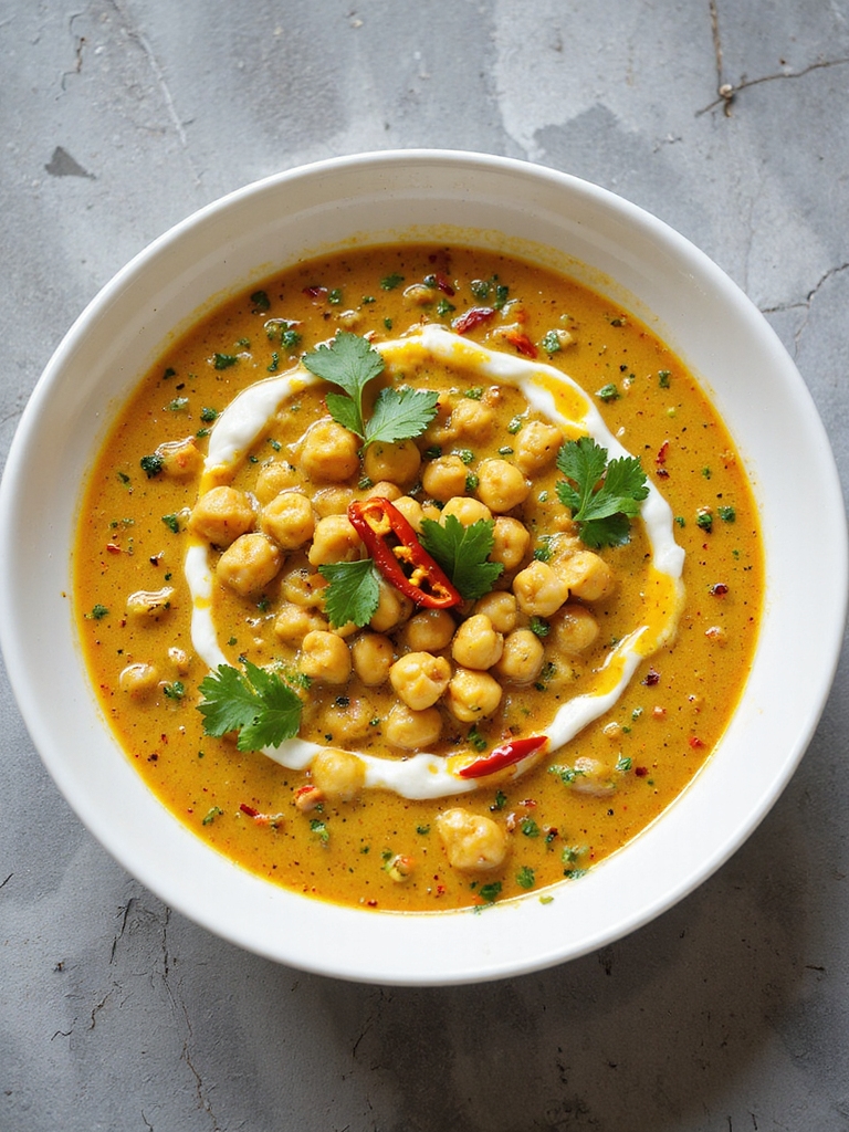 coconut chickpea curry recipe