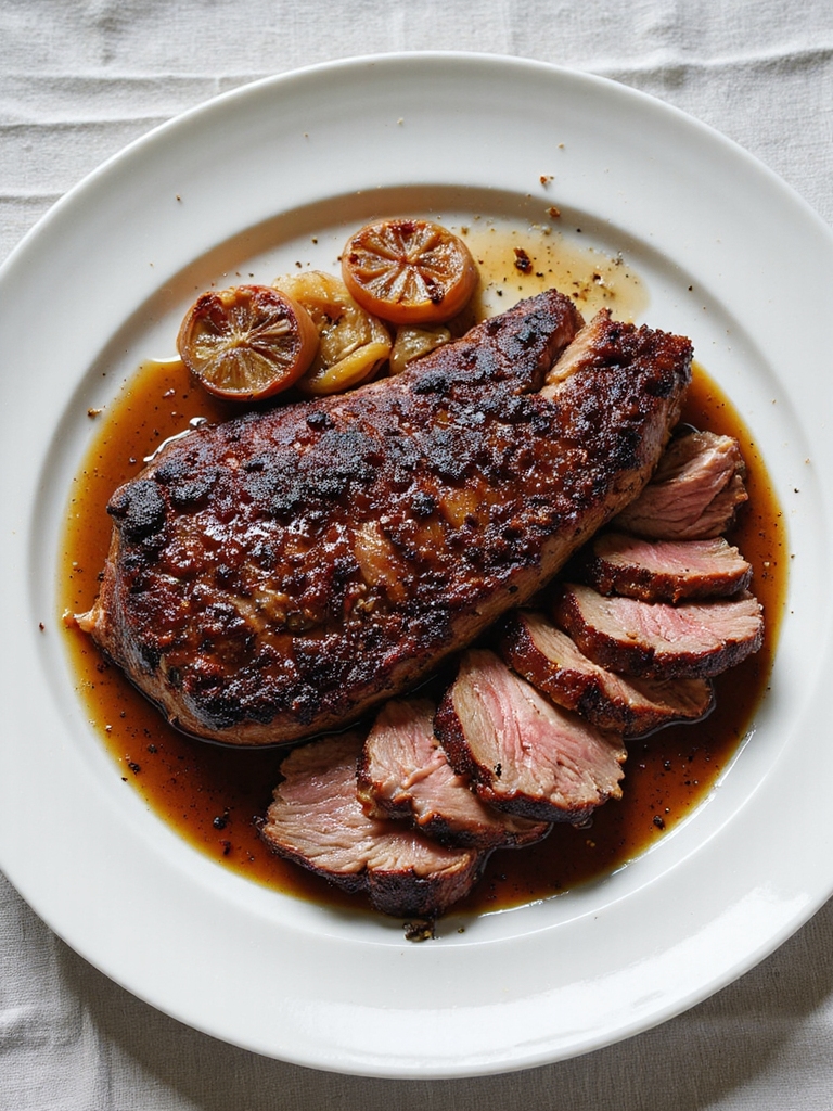 coffee infused slow cooked roast