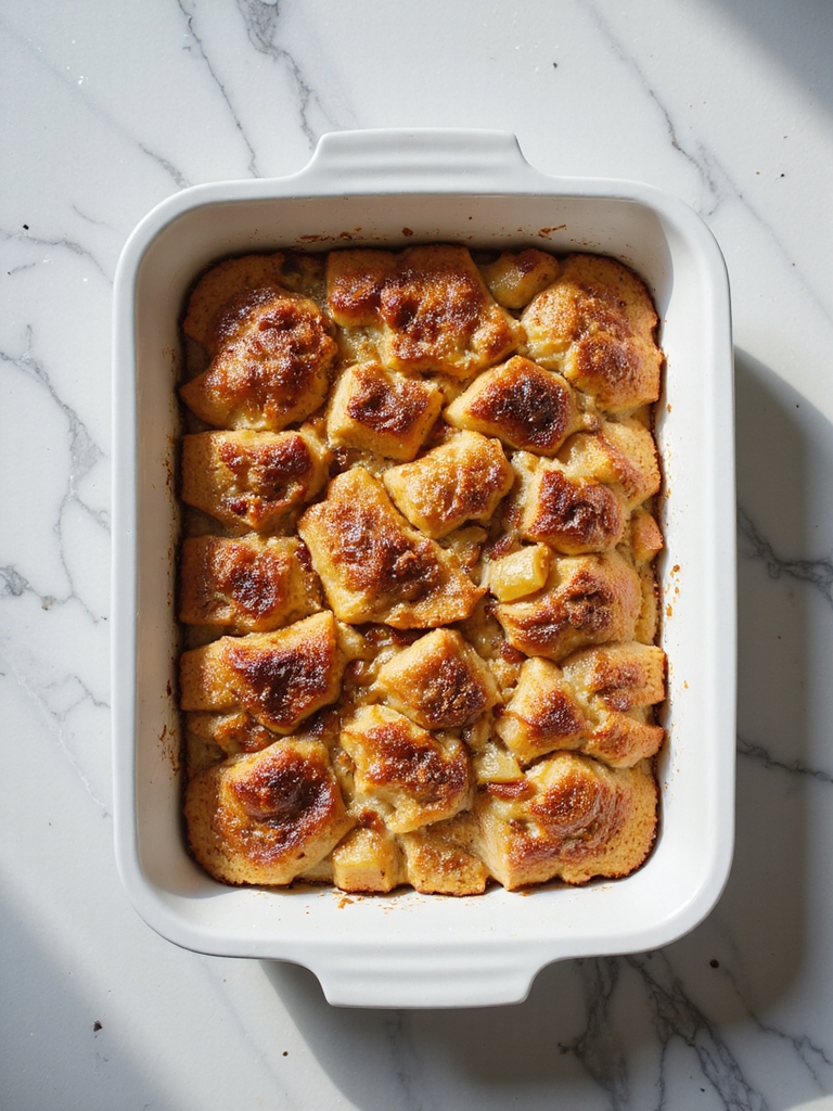 comforting apple cinnamon bake