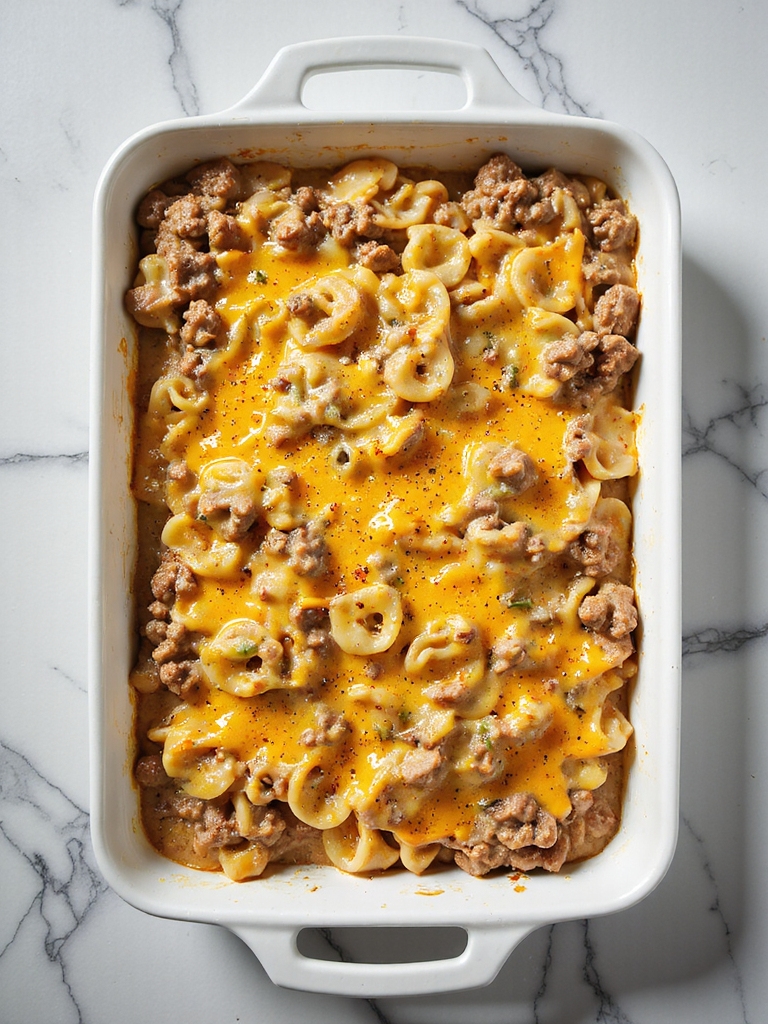 comforting beef casserole recipe