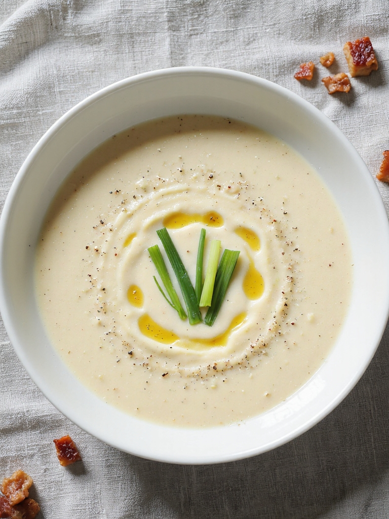 comforting creamy potato soup