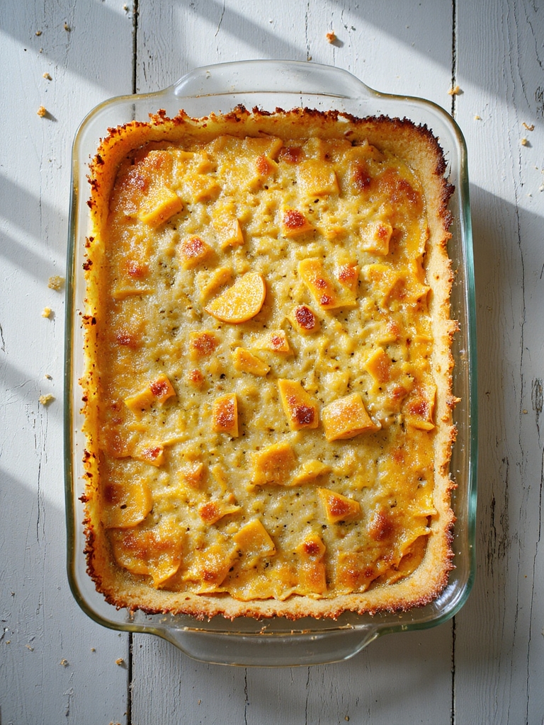 comforting southern squash casserole