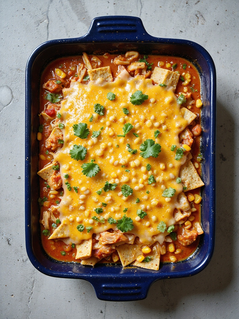 comforting tortilla casserole delight
