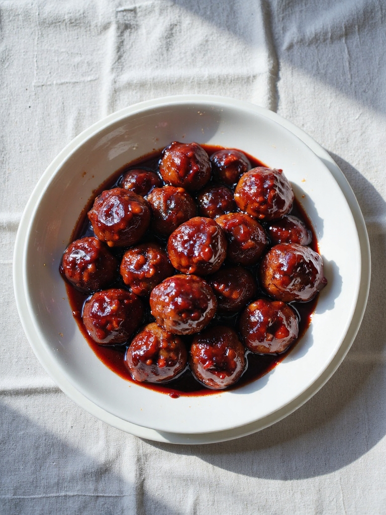 cranberry glazed meatball recipe