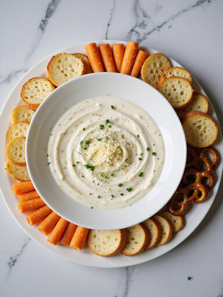 creamy alfredo cheese dip