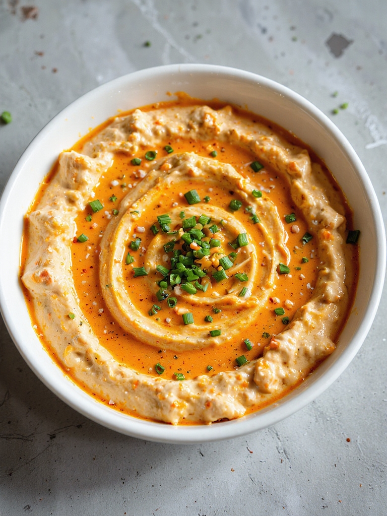 creamy buffalo chicken dip