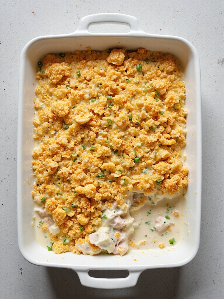 creamy buttermilk tuna bake