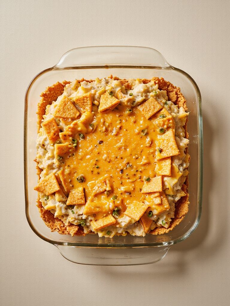 creamy chicken dorito casserole