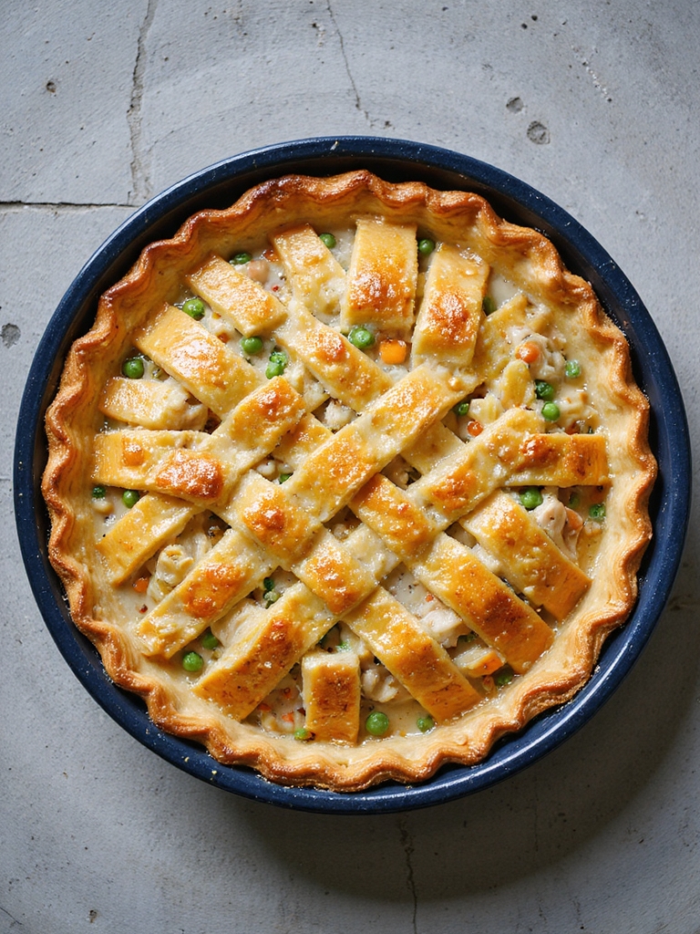 creamy chicken pot pie