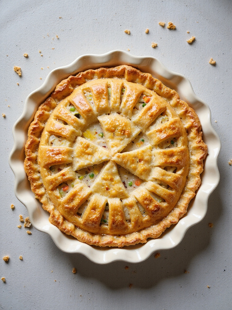 creamy chicken pot pie