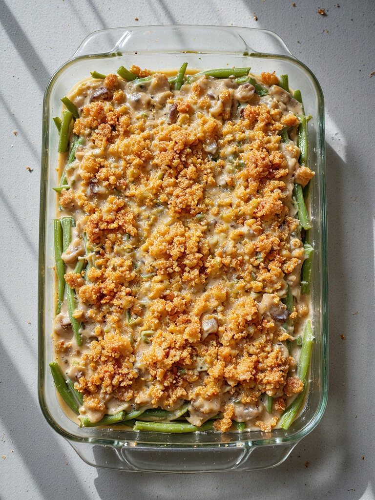 creamy green bean casserole