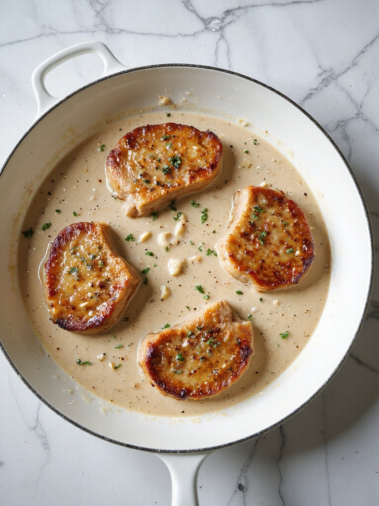 creamy ranch pork sauce