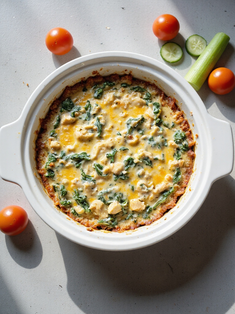 creamy spinach artichoke dip