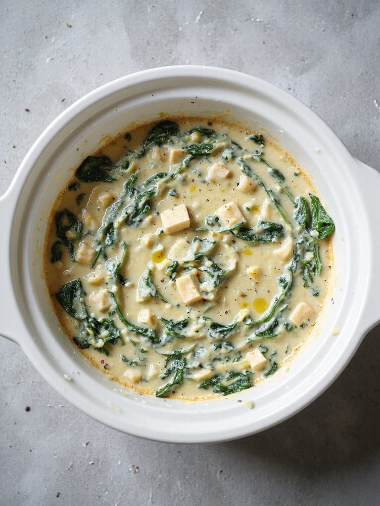 creamy spinach artichoke dip