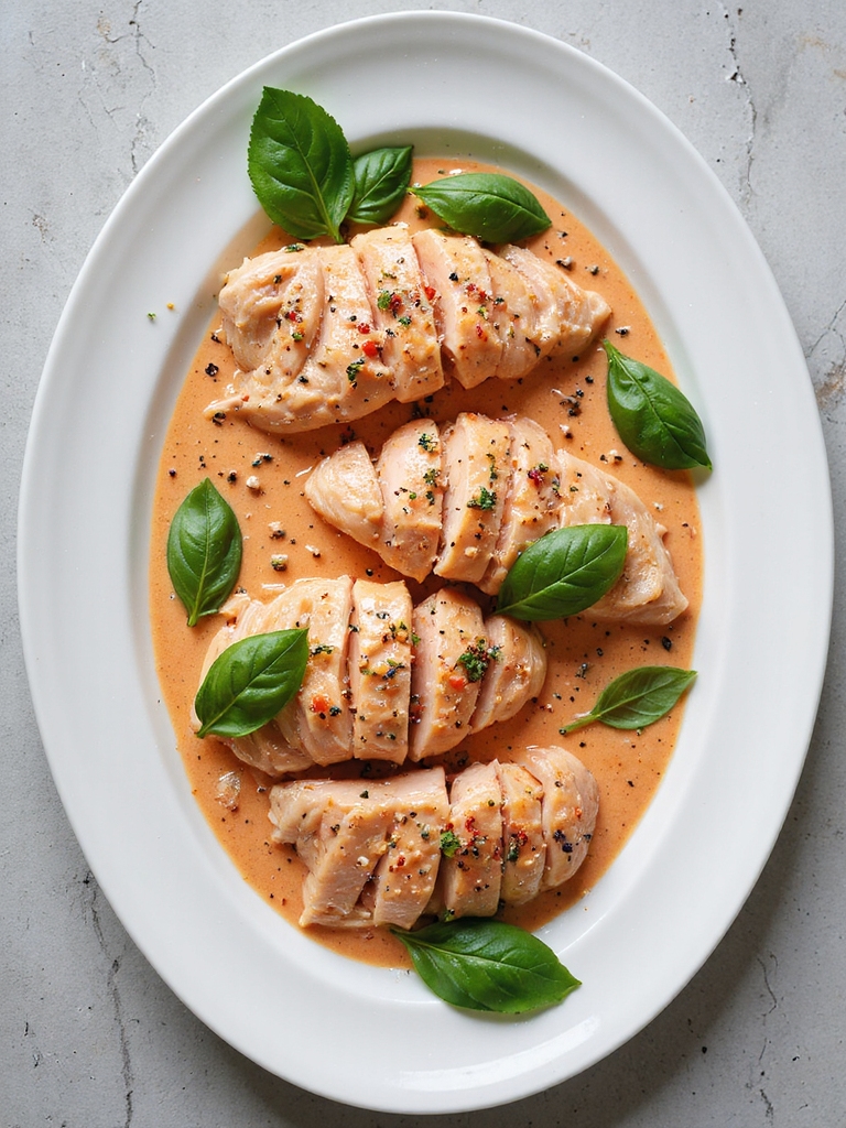 creamy tomato basil chicken