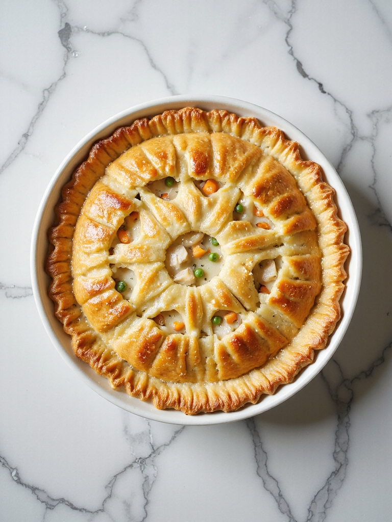 creative chicken pot pie