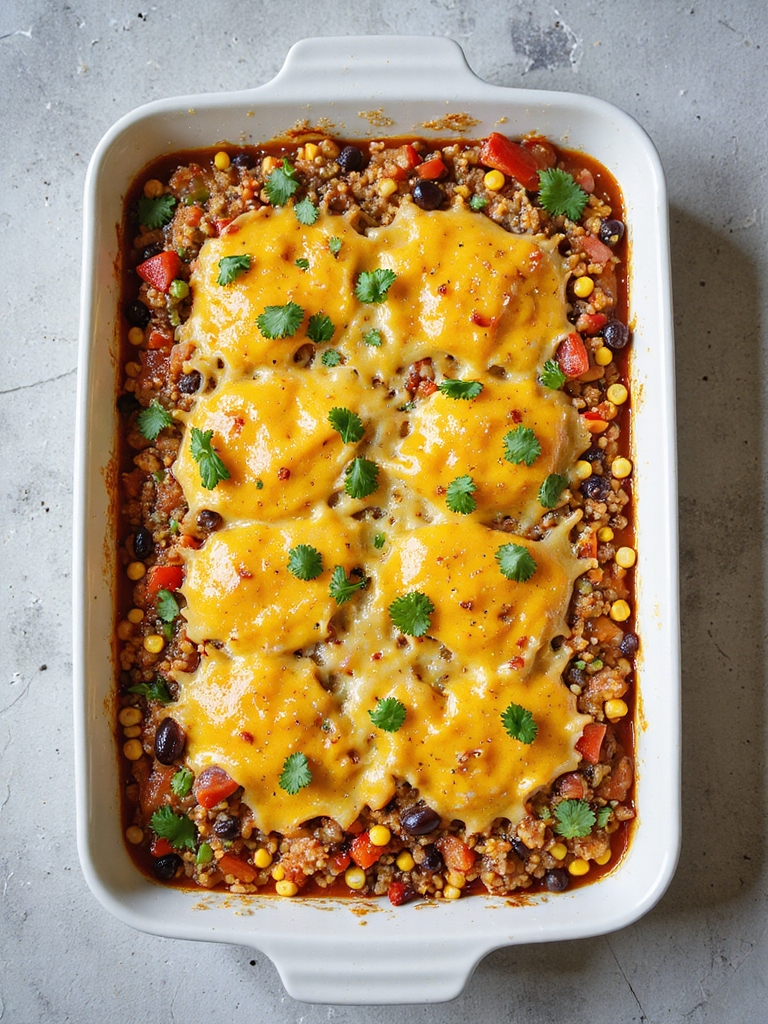 creative stuffed pepper casserole