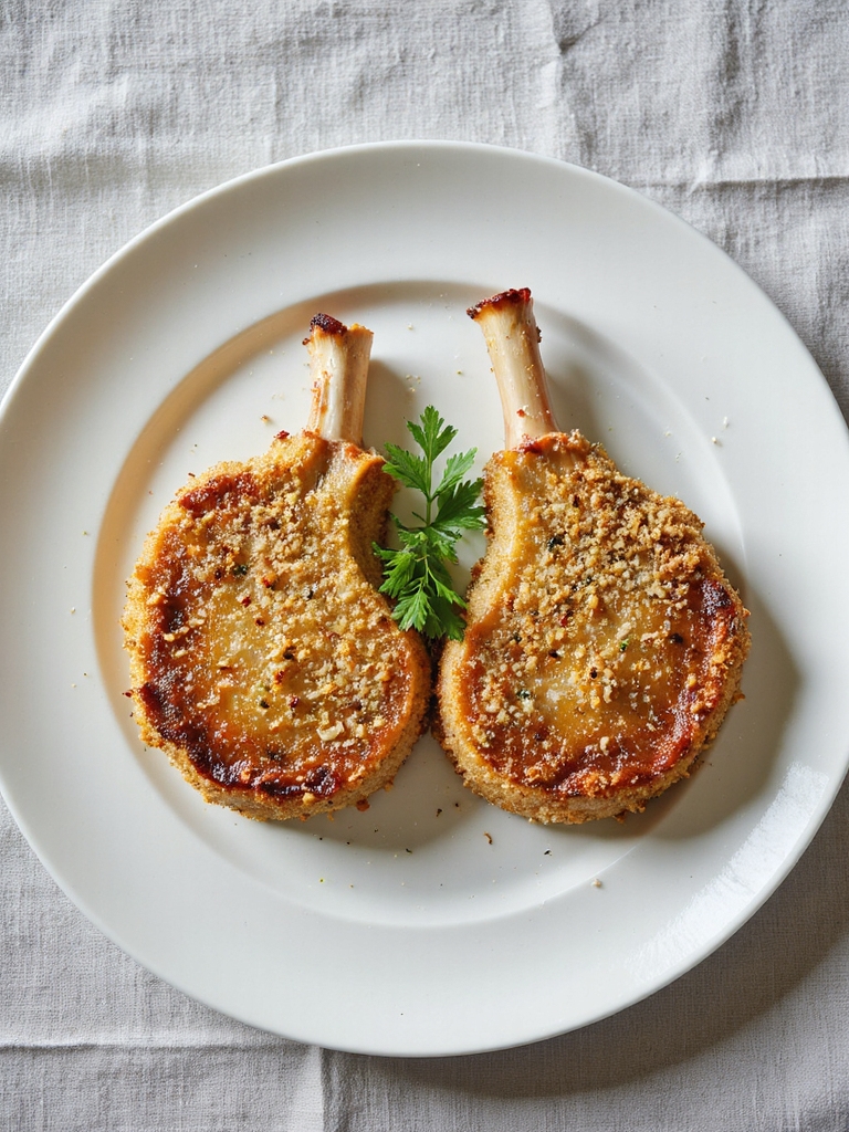 crispy air fryer chops